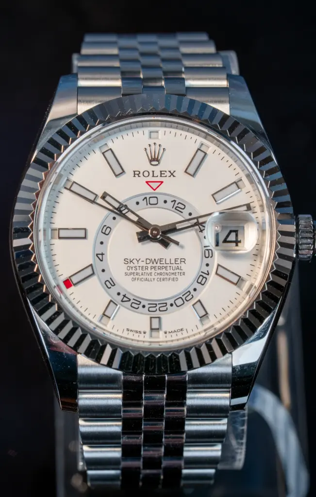 Rolex Skydweller White Dial | Jubilee Bracelet | GMT | 336934